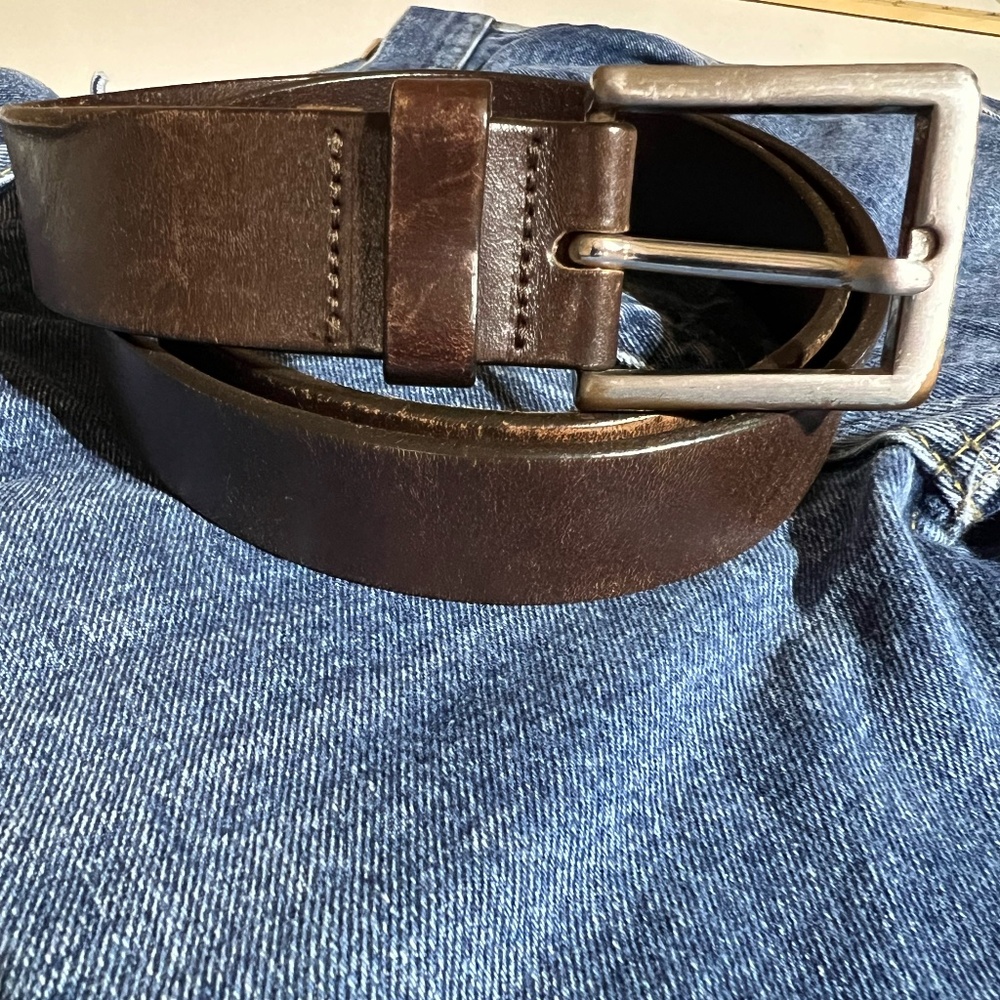 Men's Vintage Leather Belt